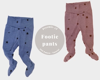 Pack of 5 TupTam Baby Trousers with Feet
