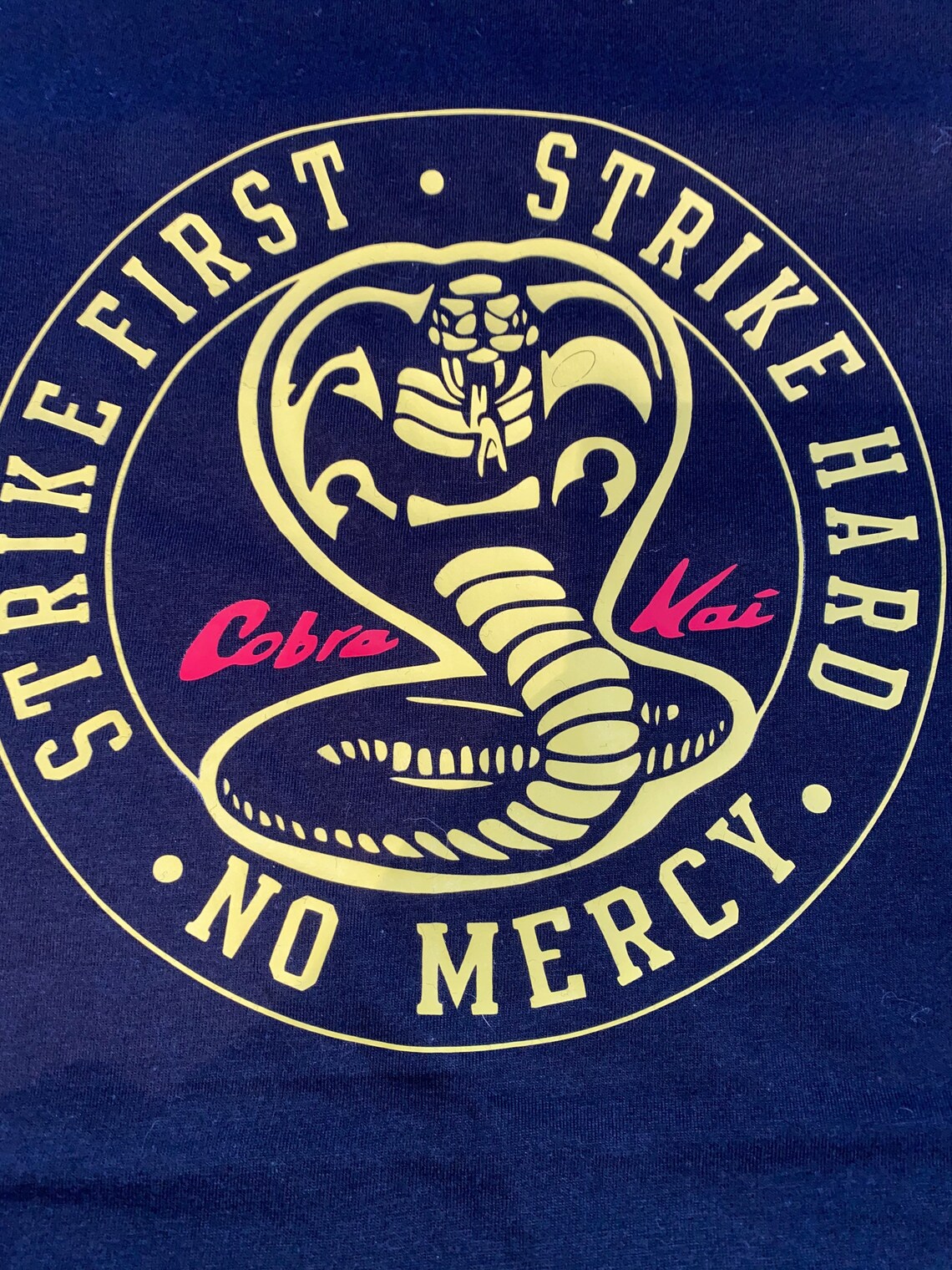 Cobra Kai mens tshirt personalised Netflix series mens gift Etsy