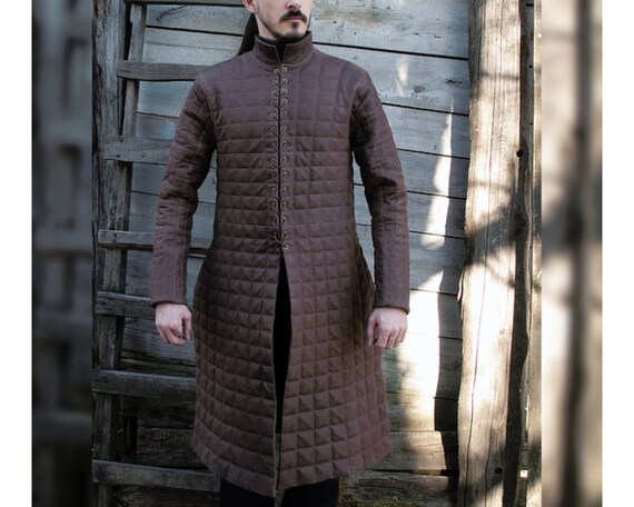 Quilted leather trench coat best sale