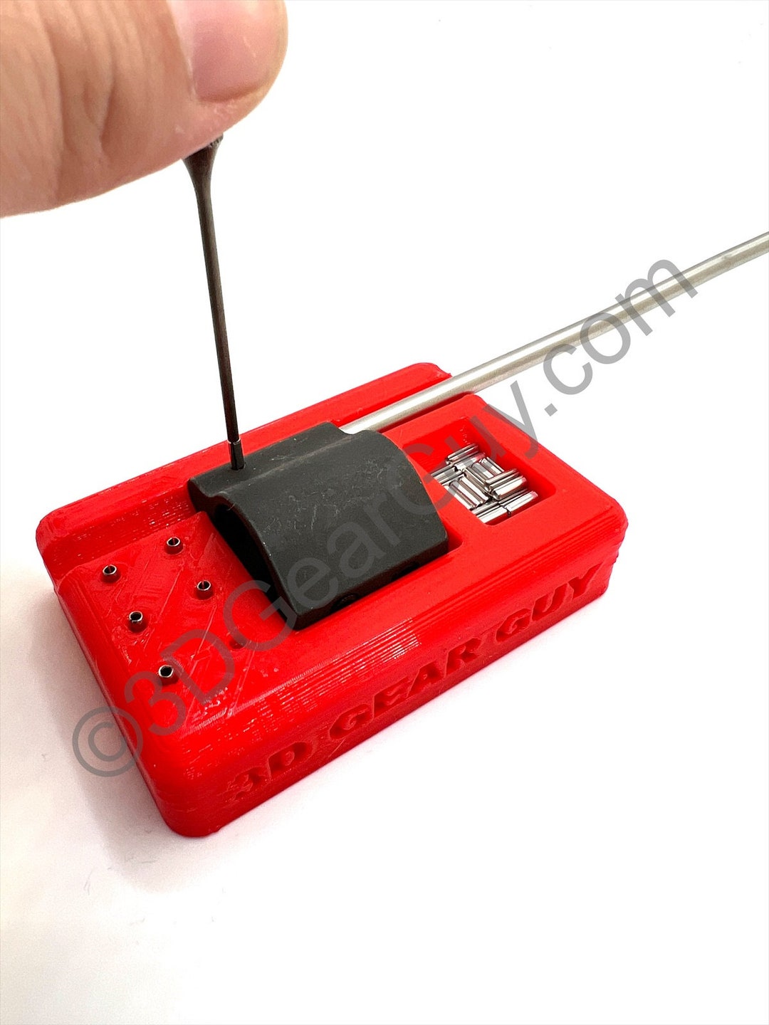 Trigger Hammer Bench Block Test Jig Fixture - Gunsmithing Tool For Rifle (3-Pin) USA