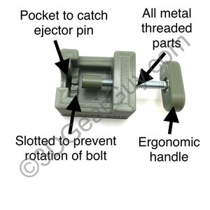 AR Bolt Disassembly Jig for Ejector Roll Pin Removal - Etsy