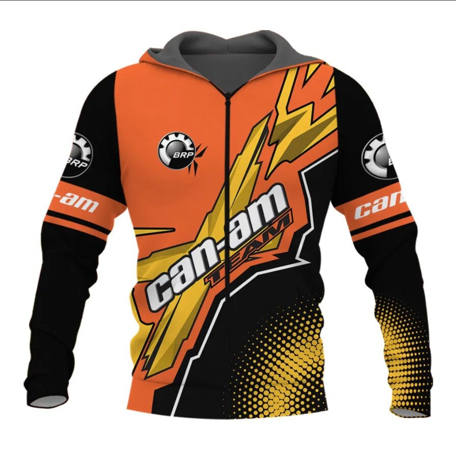 NEW CanAm Team Off Road Yellow 3D All Over Printed Hoodie Etsy
