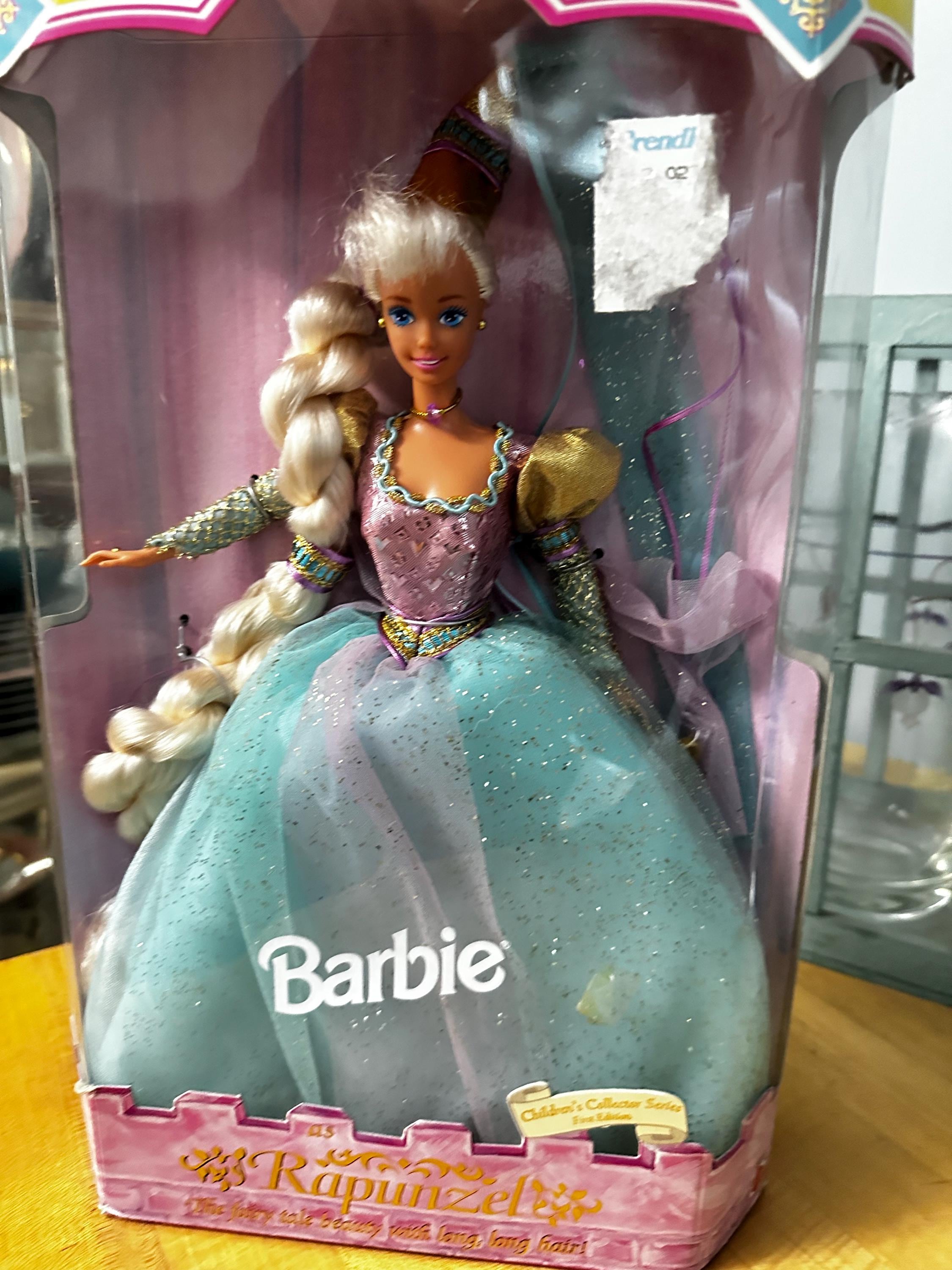 1994 Rapunzel Barbie - Etsy