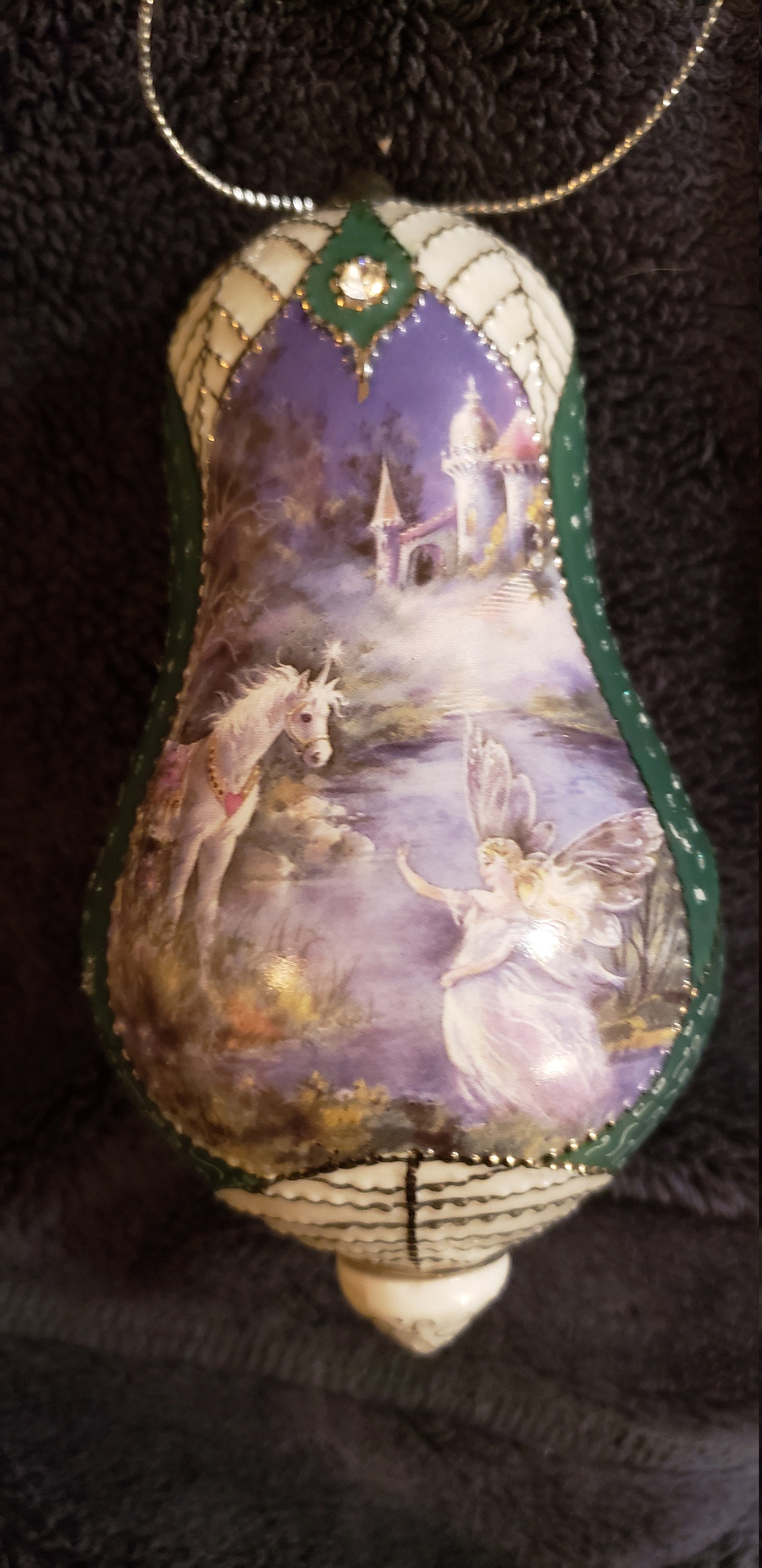 Bradford Editions Fairyland Heirloom Porcelain Ornament Etsy