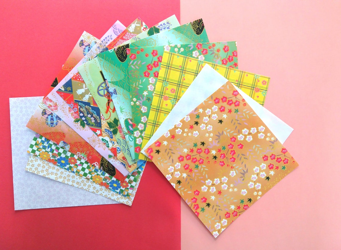 Premium Luxury Washi Papers High Quality Japanese Traditional Etsy