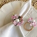 Easter Napkin Rings Floral Napkin Rings Spring Napkin Rings - Etsy