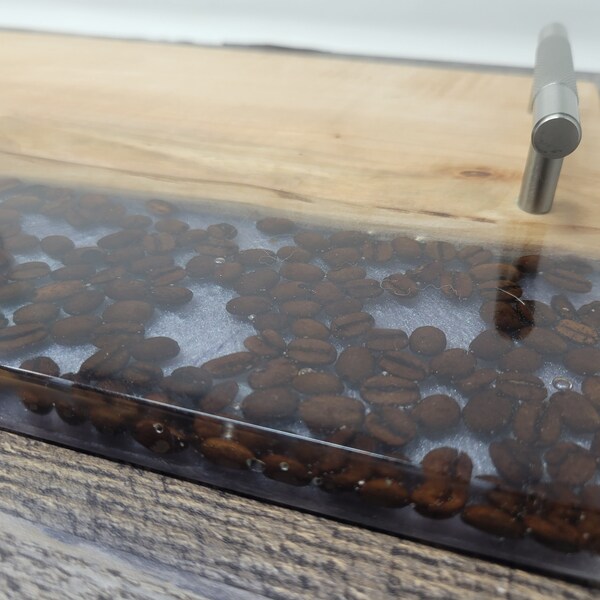Epoxy Coffee Charcuterie Board Etsy