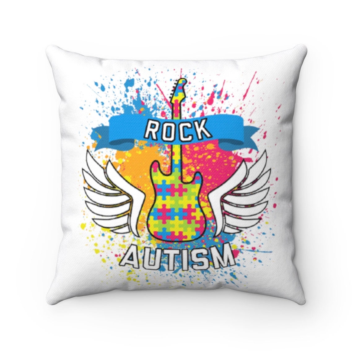 Autism Awareness Accent Pillow Etsy