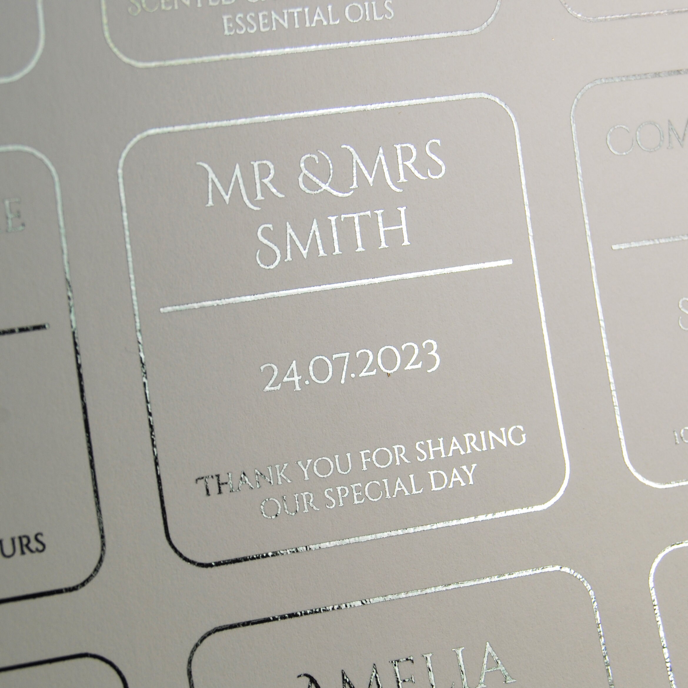 Personalised Candle Label Stickers Custom Candle Labels UK Etsy UK