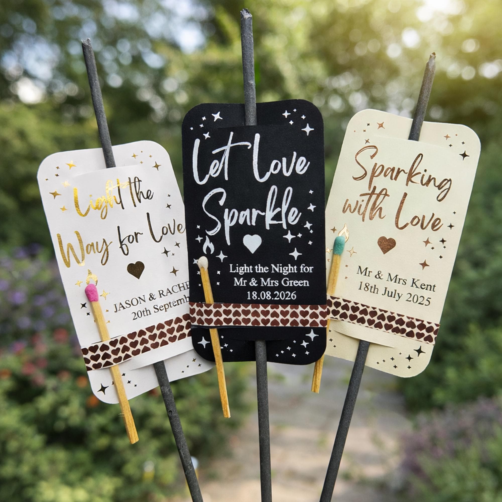 100 Etichette kraft adesive coppia Mr & Mrs per matrimonio personalizzati