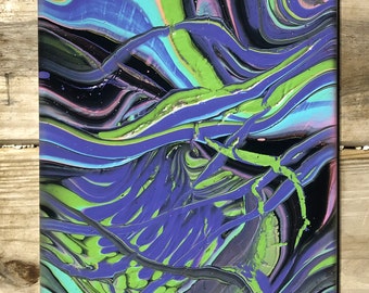 Acryl-Malerei "Comet"