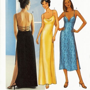 Vintage Butterick 3027 Abend, Tag, Abschlussball, Brautjungfer, Kleid Schnittmuster PDF Digital Download A4 Print At Home Größe 12,14,16 B34&quot;-38&quot;