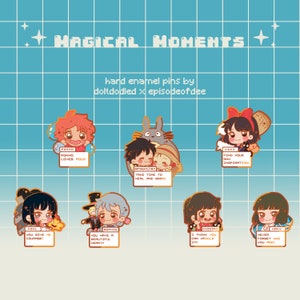 Magical Moments Positivity enamel pins