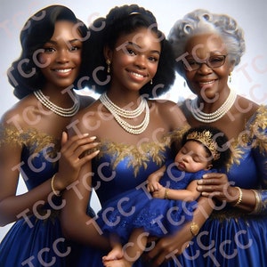 Quatro gerações de mulheres SGRHO