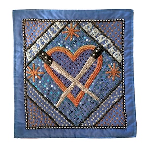 Erzulie Dantor Haitian Vodou Flag