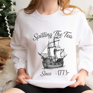 Funny History Teacher Shirt: Spilling The Tea Since 1773