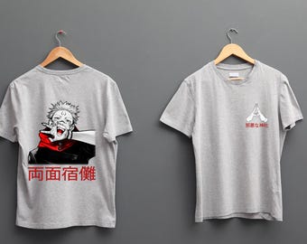 Ryomen Sukuna Anime Sweatshirt, Jujutsu Kaisen Tshirt, Anime Lovers Shirt, Malevolent Shrine Hand Tshirt,