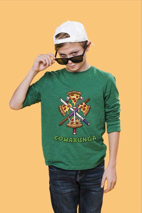 Camisa Cowabunga, Camisa para hombre, Camisa para niños, Sudadera