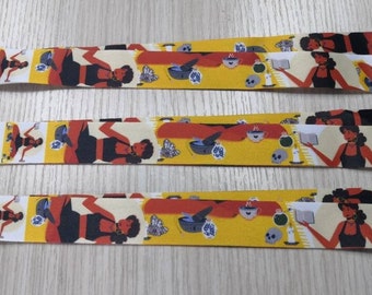 Spiritual Black Woman Lanyard: Witchy Meditation Design