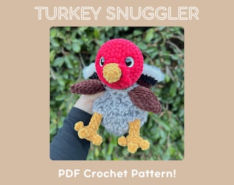 Turkey Snuggler - PDF Crochet Pattern