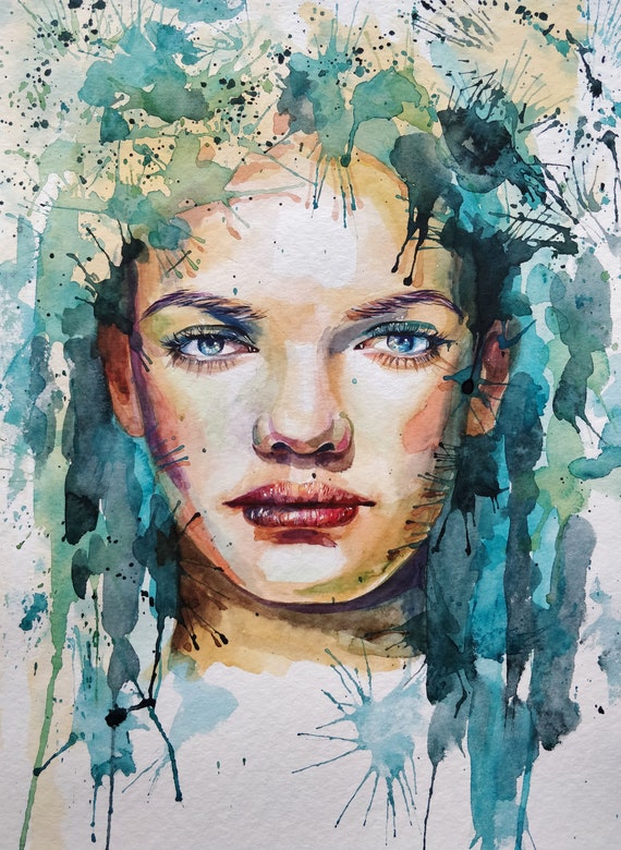 Abstract Portraits - ValSarArt - Drawings & Illustration, People