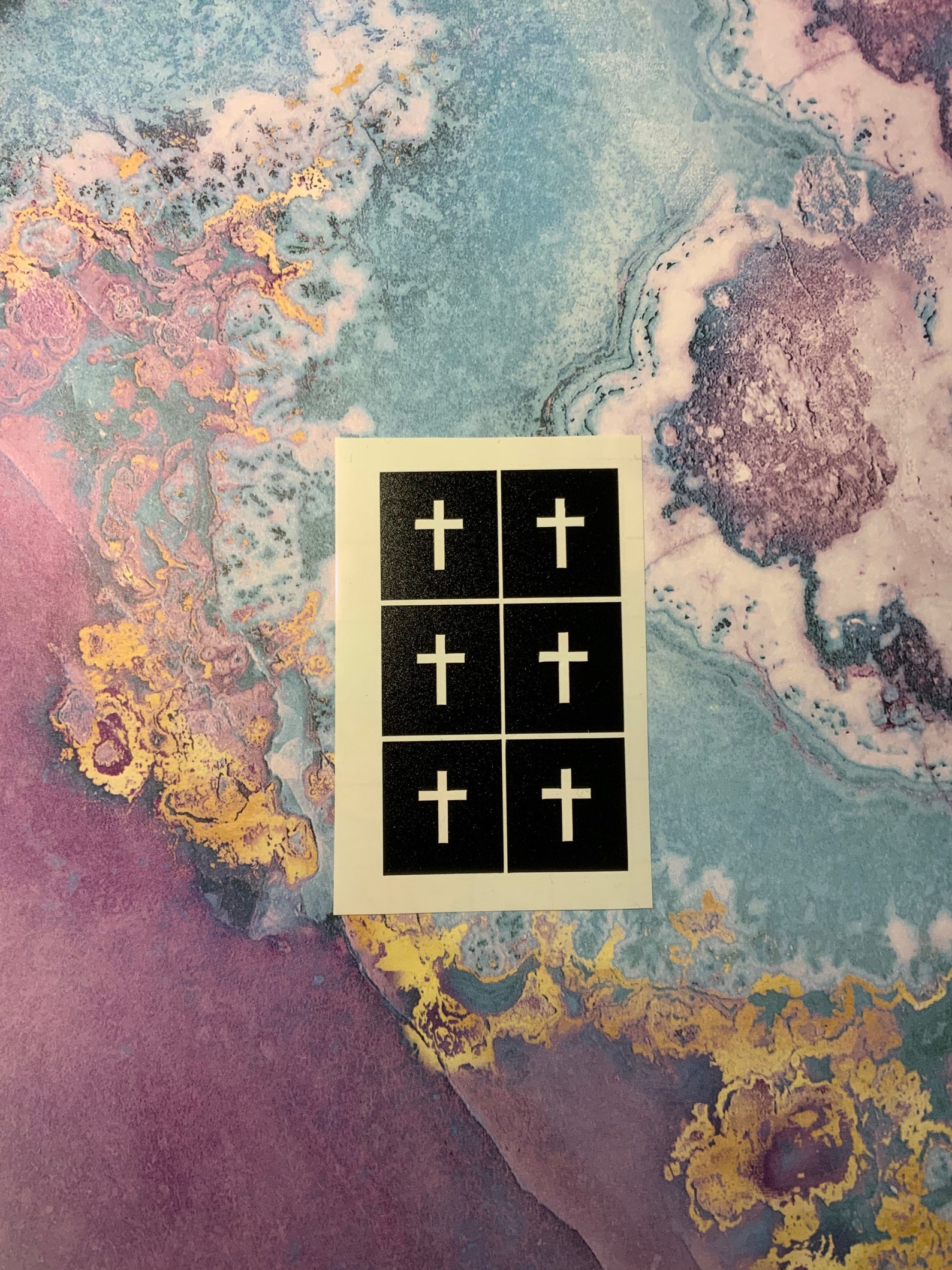 Cross Version 1 Nail Airbrush Stencils Etsy