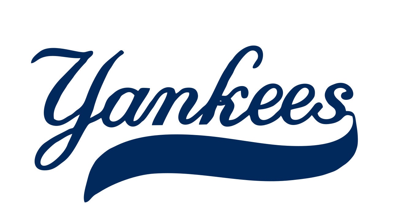 Classic New York Yankees Logo Decal Sticker ubicaciondepersonas.cdmx