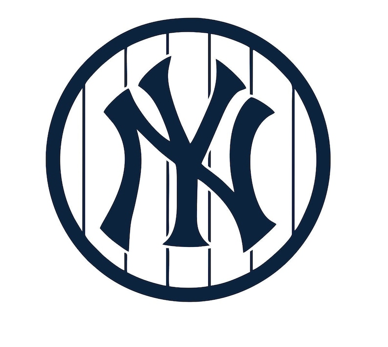 New York Yankees Logo Decal Etsy