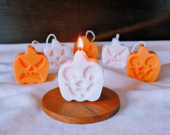 The Cutest Halloween Pumpkin Candles
