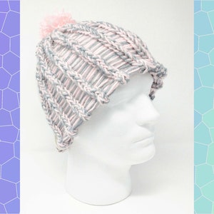 Girls Spring Knit Hat/ Lady&#39;s Knit Hat, Knit Beanie