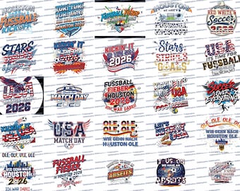 Pacote de designs da Copa do Mundo de Futebol 2026 (Download Digital)