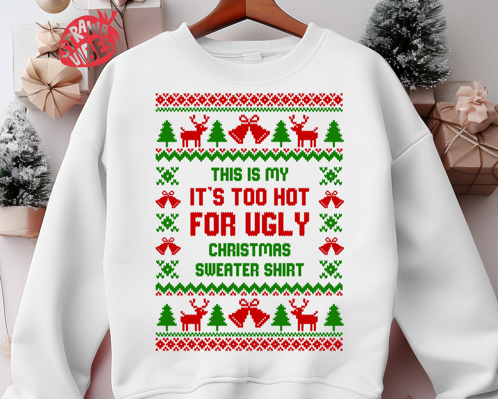 Cheap ugly hotsell christmas shirts
