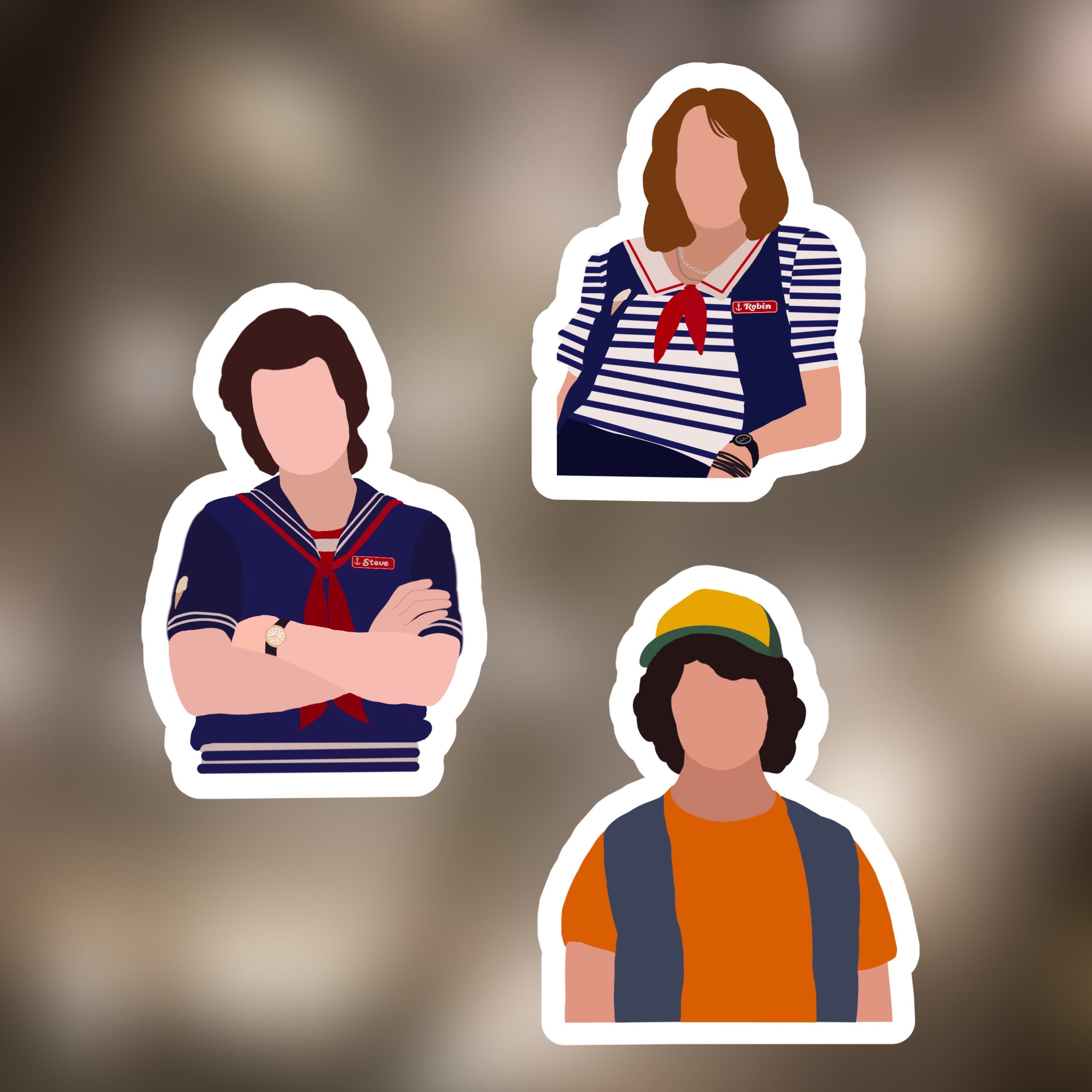 Printable Stranger Things Stickers