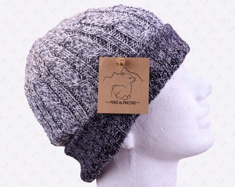 UNISEX hand knitted alpaca wool hats. Winter accessories. Hot.