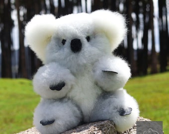 手作りベビーアルパカペンギンぬいぐるみ、ペルー産ファー - Etsy 日本