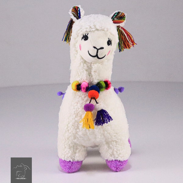 Alpaca stuffed / Super cute plush llama / Toy for children, babies, girls / Adorable and cuddly gift / Stuffed animals.