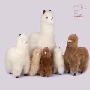 Life size baby alpaca / Life size baby alpaca plush / Adorable real alpaca made from baby alpaca fur / Made in Peru