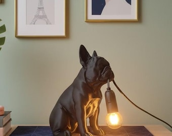 Lampada Bulldog Francese Seduto