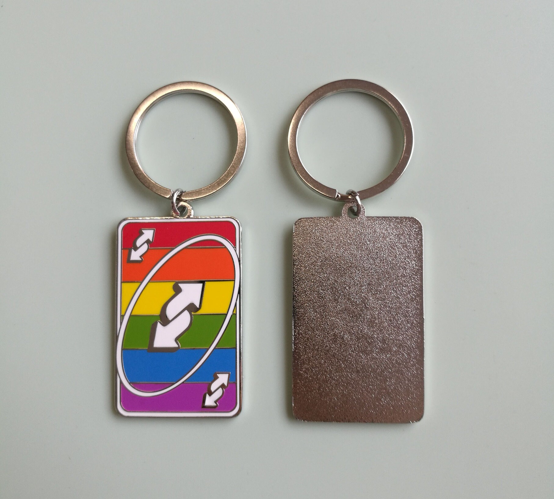 Gay Pride Uno Reverse Card | Greeting Card