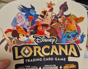 Disney Lorcana Jumbo Custom 3 Sets in 1