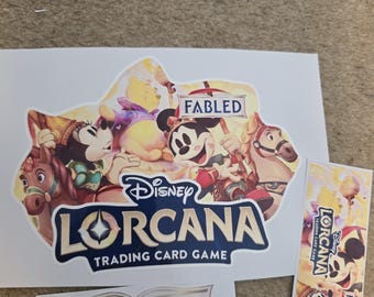 Disney Lorcana Fabled (Spine / Deluxe Spine / Jumbo Available)