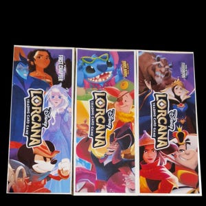 Disney Lorcana Deluxe Spine Vinyls