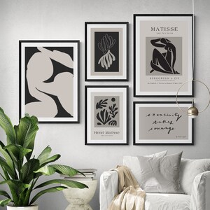 Matisse Print Set: Gallery Wall Art (Digital Download)