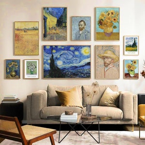Van Gogh Gallery Wall Art Set of 10: Eclectic Prints (Digital Download)