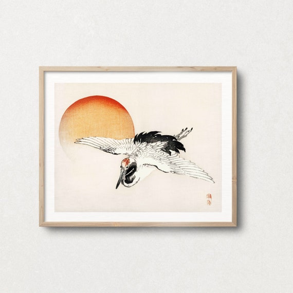 Japanese Gallery Wall Art Set of 10, Eclectic Print Set