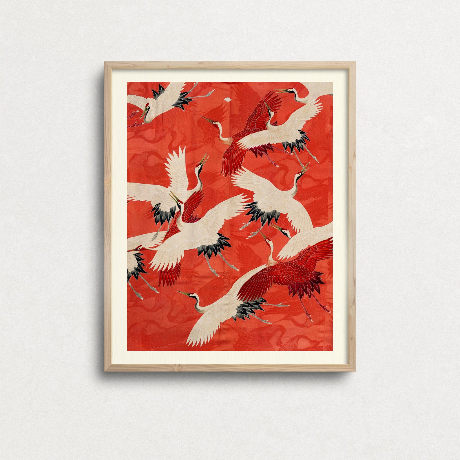 Eclectic Wall Art Set of 7 Gallery Wall Print Set Japanese Etsy