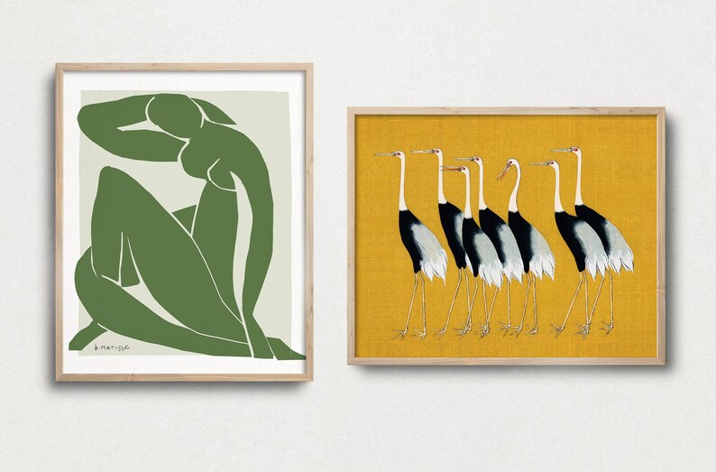 Gallery Wall Set of 17 Eclectic Wall Art Set Mega Set Etsy