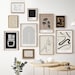Modern gallery wall set of 10, Boho Bundle Print set, gallery wall print set, neutral color, Modern Simple wall art, Printable Gallery Wall 
