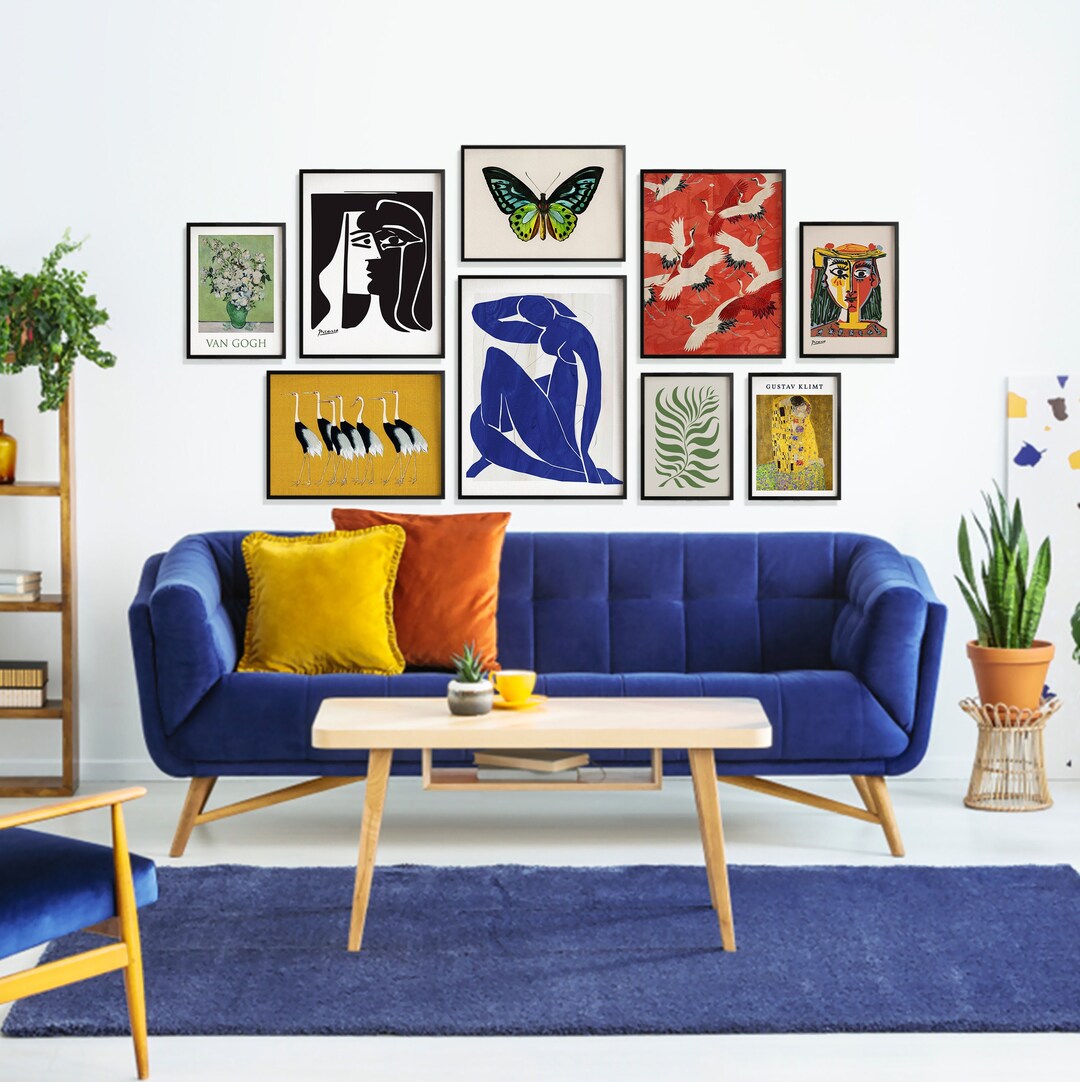 Lush Eclectic Gallery Wall Decor View for Your Screen Lush Eclectic Gallery Wall Decor View for Your Screen