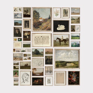 300 Vintage Art Prints: MEGA Bundle Gallery Wall Set (digital Download ...